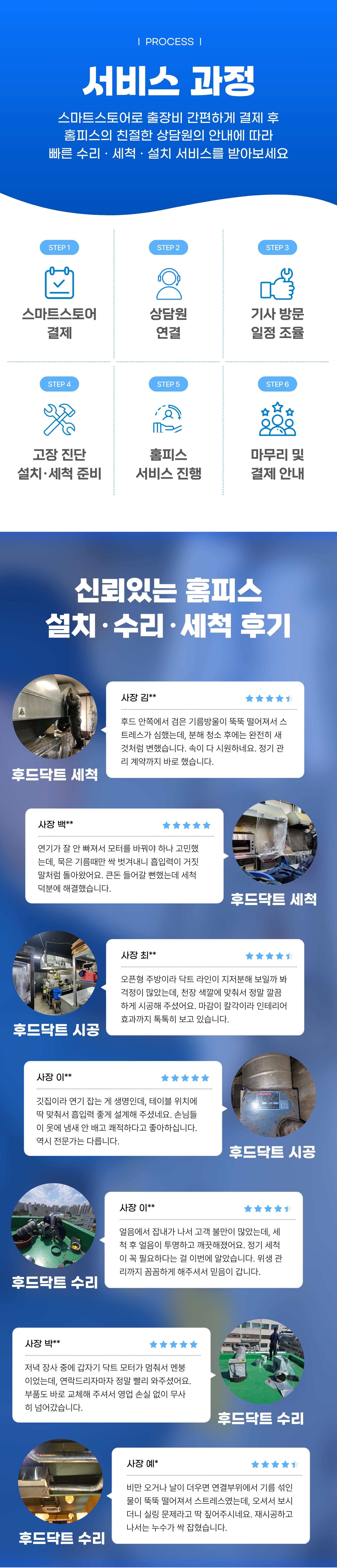 홈피스 후드덕트 시공 - 상세 이미지 4