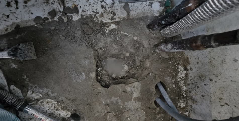 에어컨 배관누수, 교체 수리