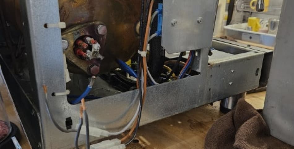 온도 안올라감 부품 교체