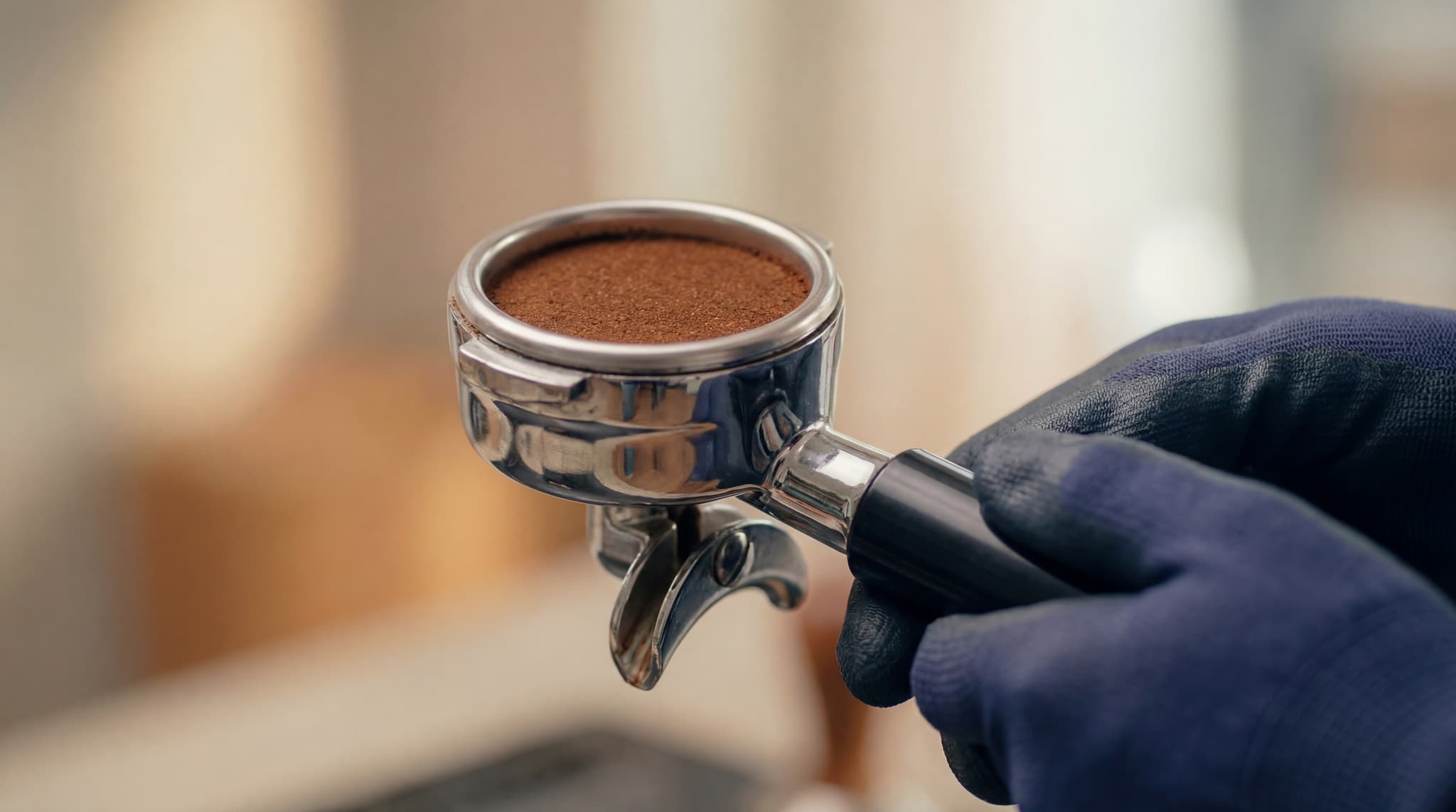 홈피스 커피머신 포터필터 세척 및 가스켓 교체 작업