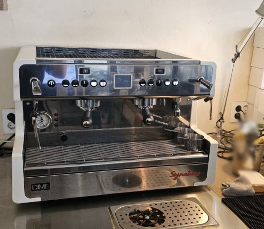 반자동 커피머신 설치